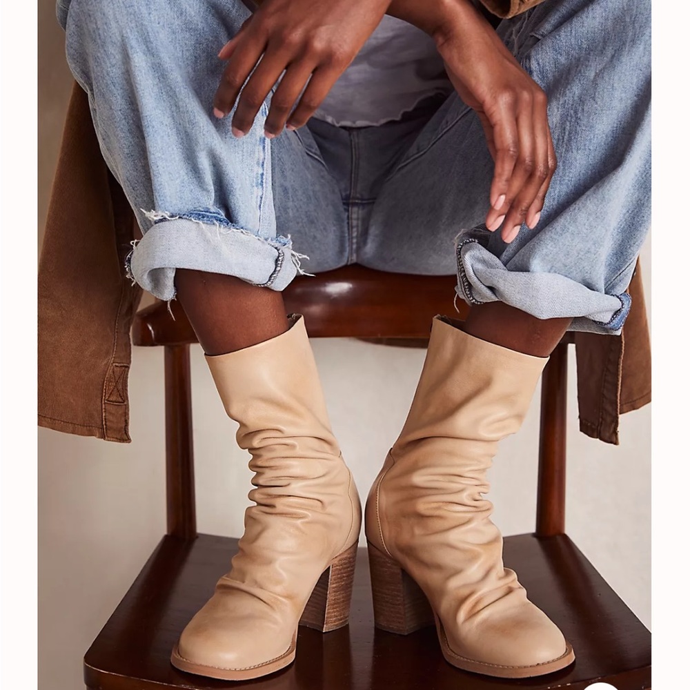 FREE PEOPLE “ELLE” BLOCK HEEL BOOT US 11/EU41